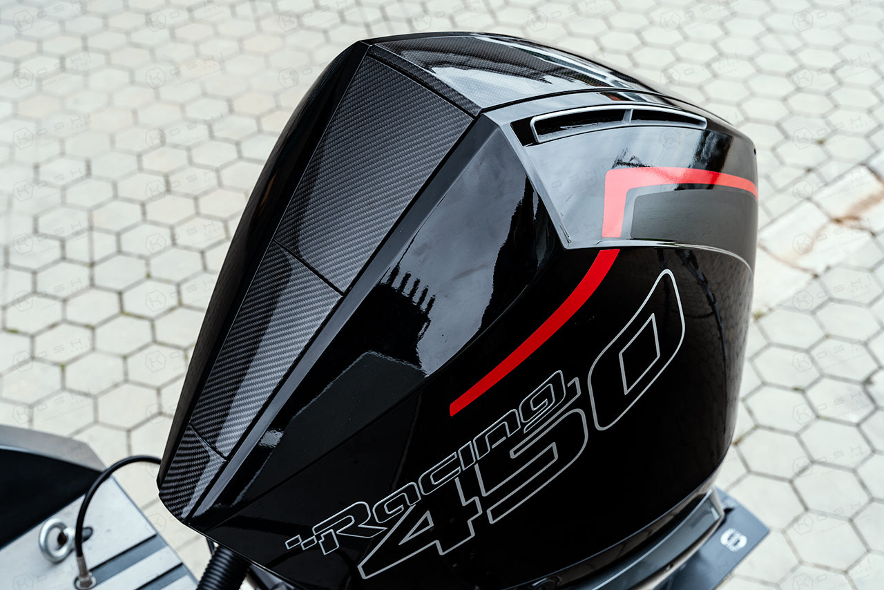 MERCURY RACING CARBON COWLING 300R RACING ENGINE COVER OUTBOARD