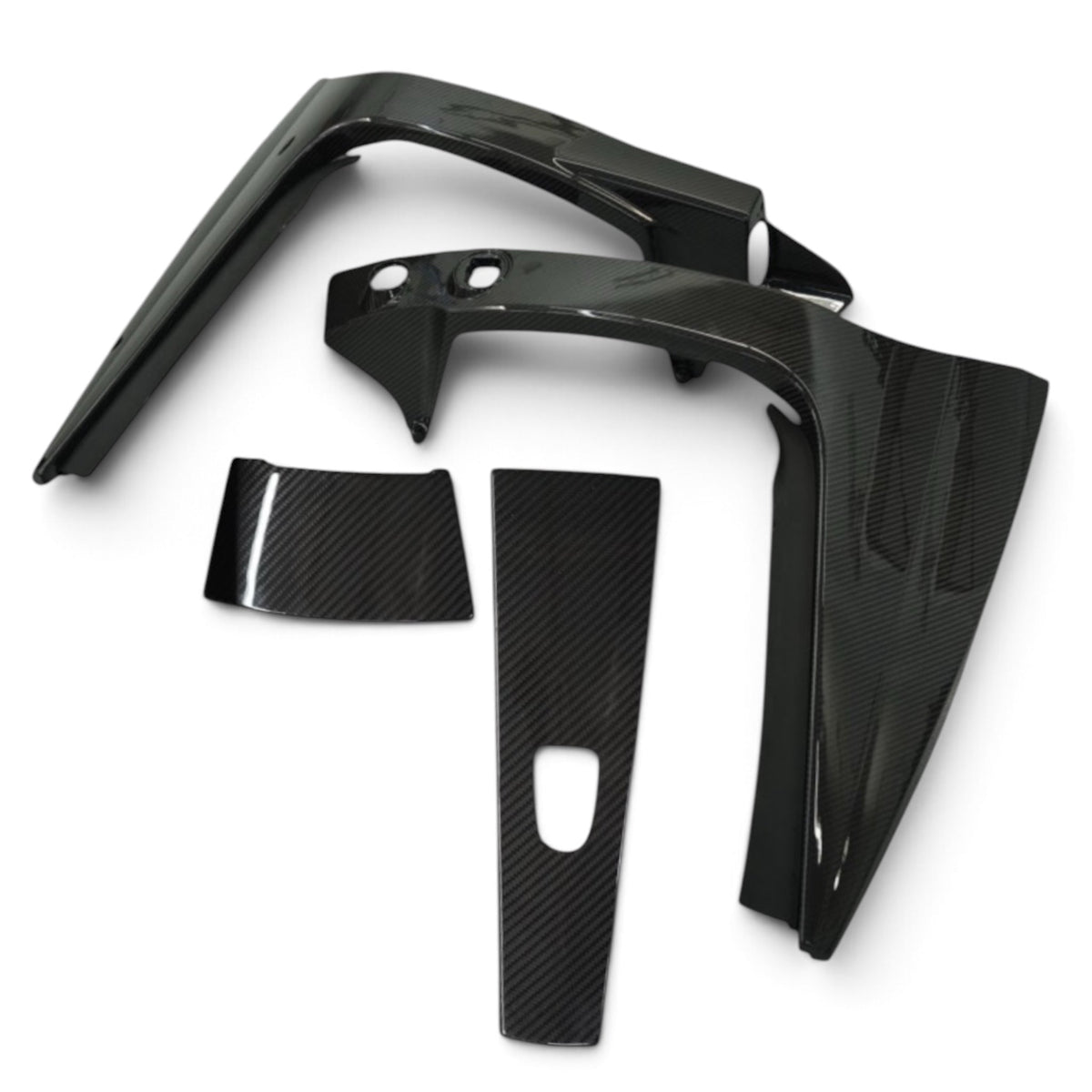 MERCURY RACING CARBON LOWER COWLINGS 4 PIECE 300/450/500R V8 RACING ENGINE OUTBOARD - OutboardCarbon.com