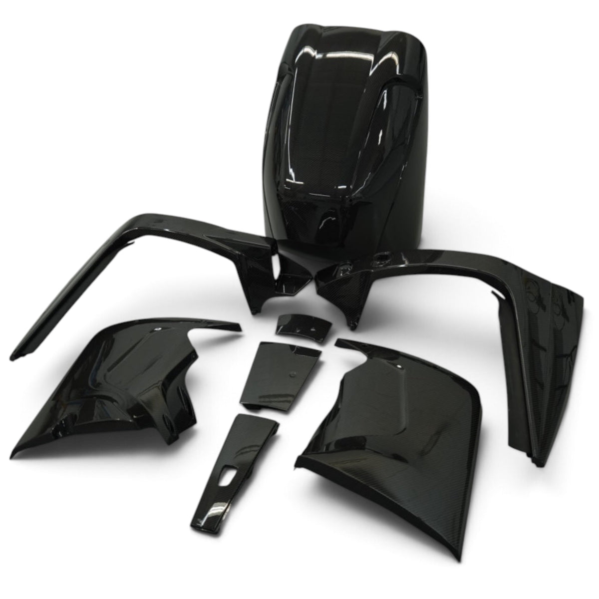 MERCURY RACING FULL CARBON COWLING PACKAGE 300/450/500R V8 ENGINE COVERS - OutboardCarbon.com