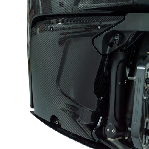 MERCURY VERADO V8 CARBON LOWER ENGINE TRIMS X2 PIECE 250/300 ENGINE OUTBOARD - OutboardCarbon.com