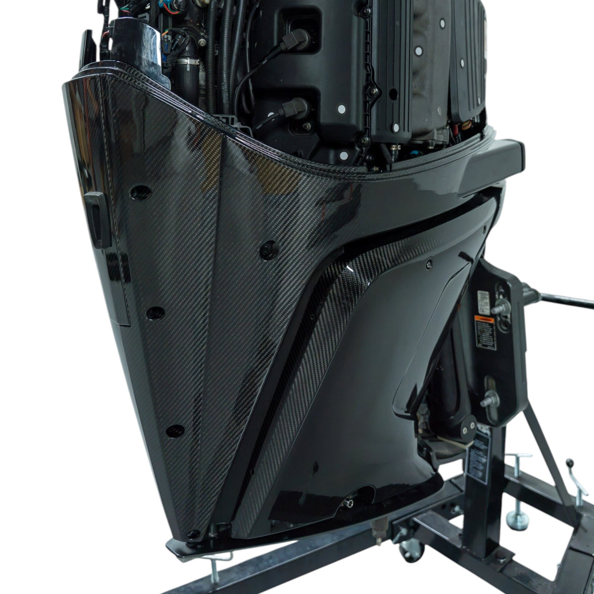 MERCURY VERADO V8 CARBON LOWER ENGINE TRIMS X2 PIECE 250/300 ENGINE OUTBOARD - OutboardCarbon.com