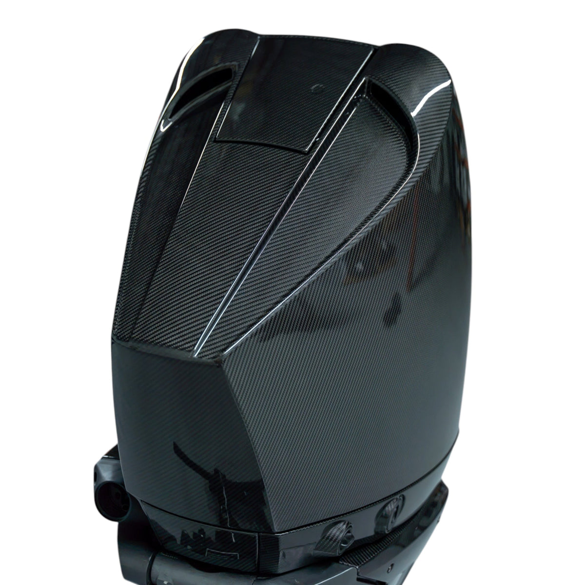 MERCURY VERADO V8 CARBON TOP COWLING 250/300 ENGINE - OutboardCarbon.com